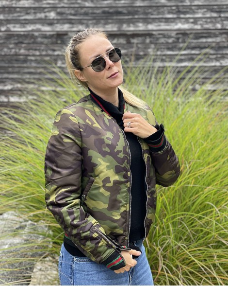 Bunda dámská Replay BOMBER oboustranná
